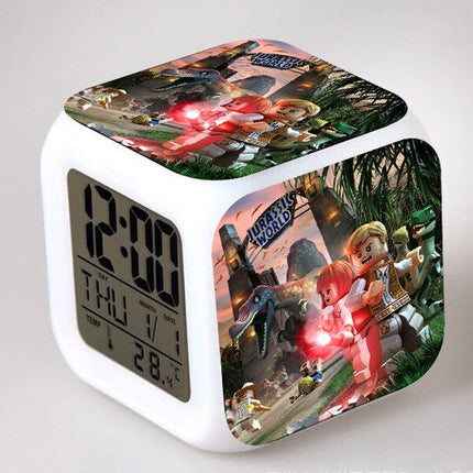 Despertador cubo digital infantil Jurassic Park