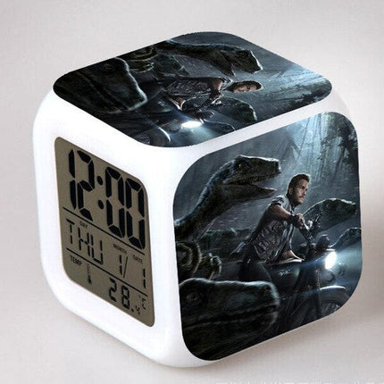 Despertador cubo digital infantil Jurassic Park