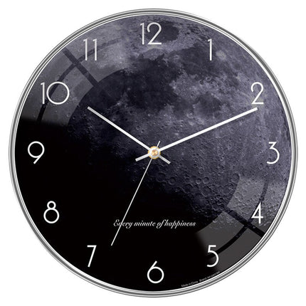Reloj de pared nórdico cristal abombado