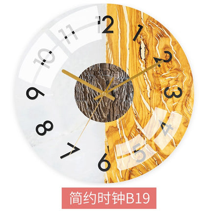 Reloj de pared diseño abstracto colorido