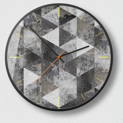 Reloj de pared diseño geométrico moderno