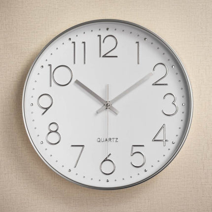 Reloj de pared clásico oro rosa