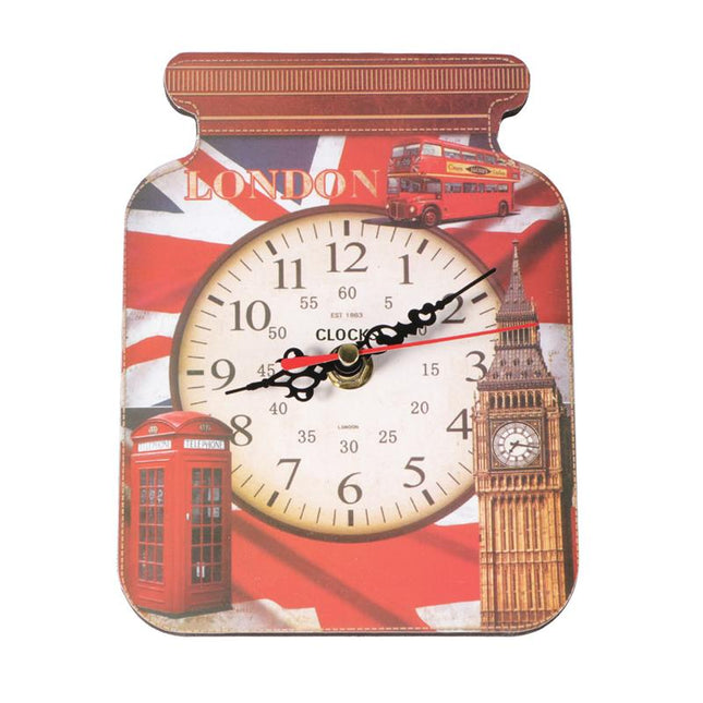 Reloj de pared cocina forma tarro