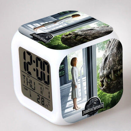 Despertador cubo digital infantil Jurassic Park