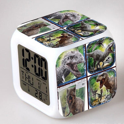 Despertador cubo digital infantil Jurassic Park