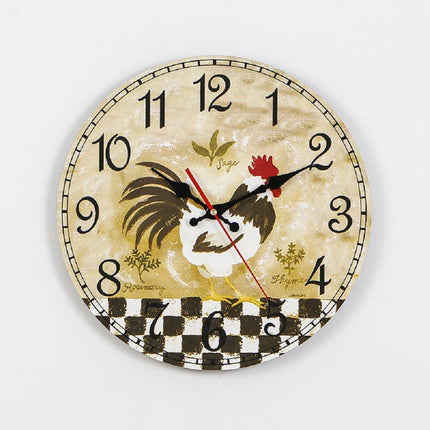 Reloj de pared vintage estilo americano