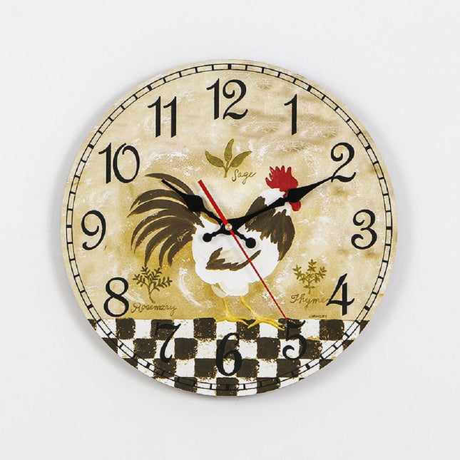 Reloj de pared vintage estilo americano