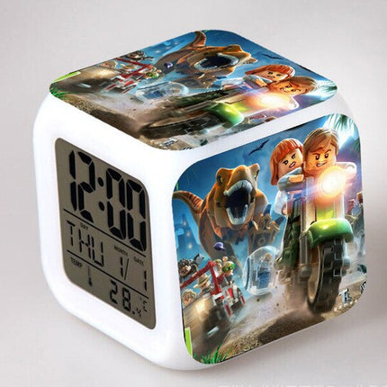 Despertador cubo digital infantil Jurassic Park
