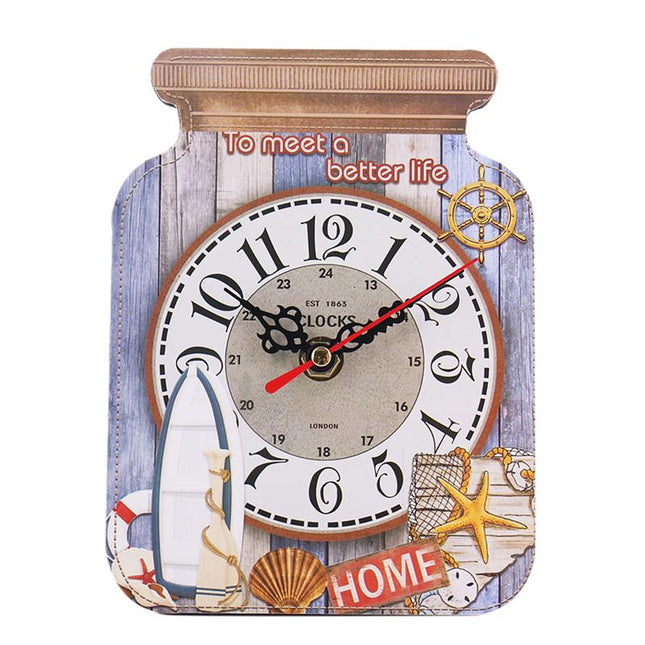 Reloj de pared cocina forma tarro