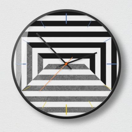 Reloj de pared diseño geométrico moderno