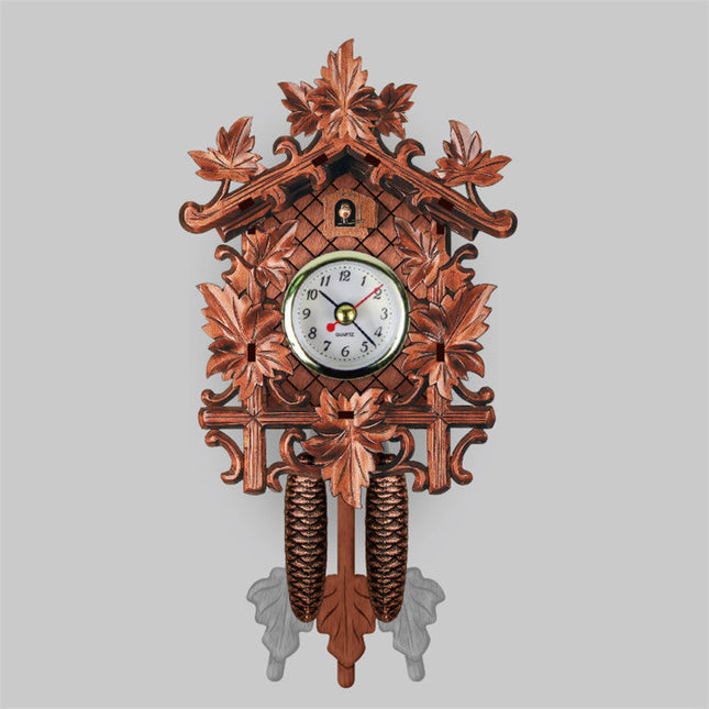Reloj de cuco tradicional de madera