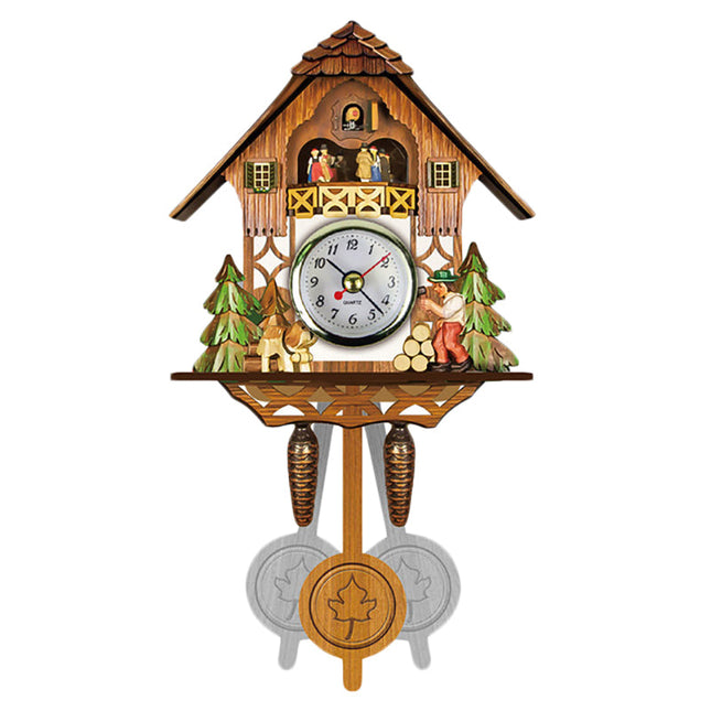 Reloj de cuco de madera diseño