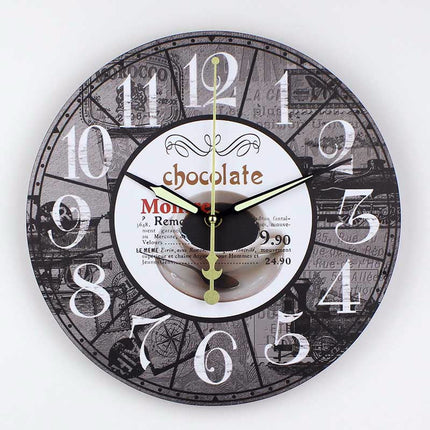 Reloj de pared vintage para cocina