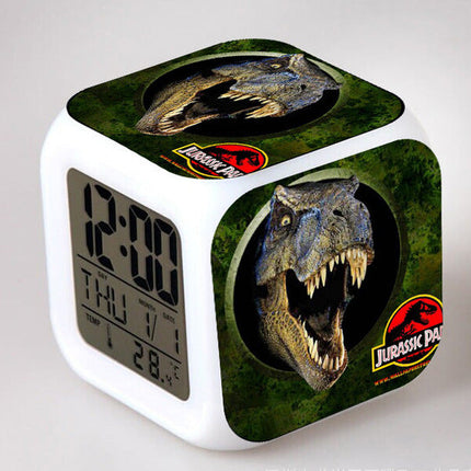 Despertador cubo digital infantil Jurassic Park