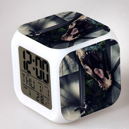 Despertador cubo digital infantil Jurassic Park