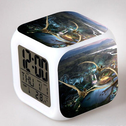 Despertador cubo digital infantil Jurassic Park