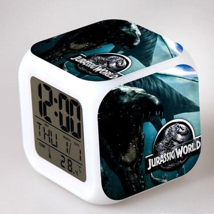 Despertador cubo digital infantil Jurassic Park