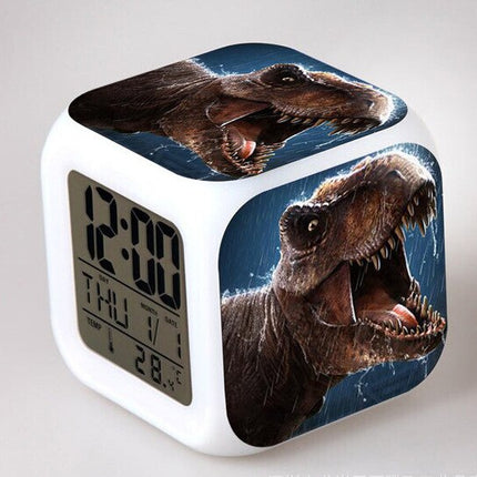 Despertador cubo digital infantil Jurassic Park