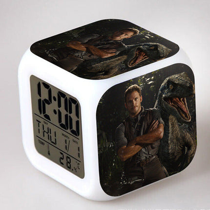Despertador cubo digital infantil Jurassic Park