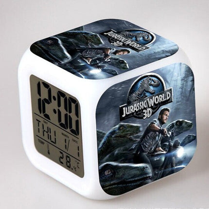 Despertador cubo digital infantil Jurassic Park