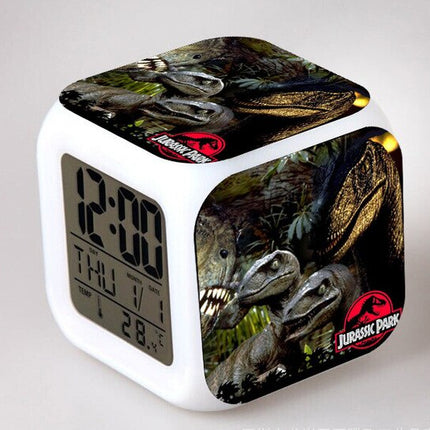 Despertador cubo digital infantil Jurassic Park
