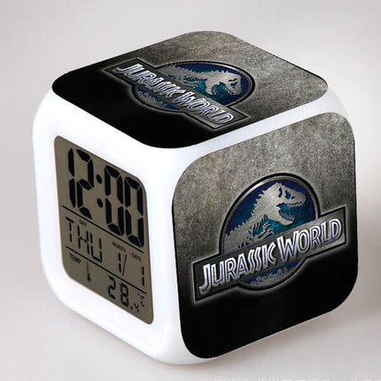 Despertador cubo digital infantil Jurassic Park