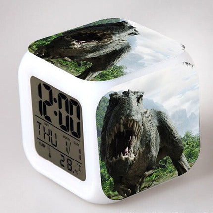Despertador cubo digital infantil Jurassic Park