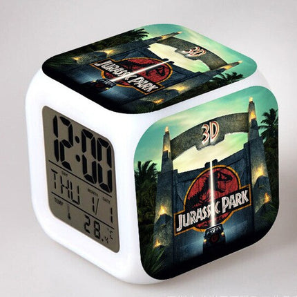 Despertador cubo digital infantil Jurassic Park