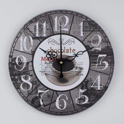 Reloj de pared vintage para cocina