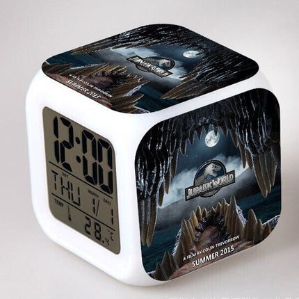 Despertador cubo digital infantil Jurassic Park