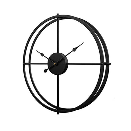 Reloj de pared metálico estilo escandinavo