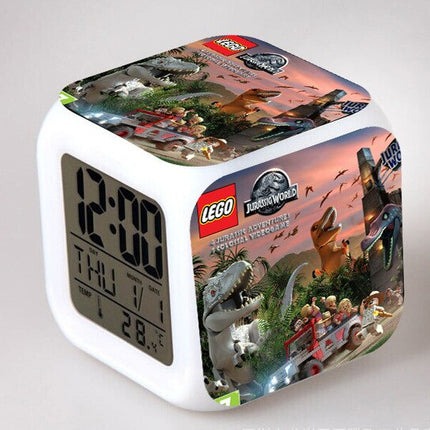 Despertador cubo digital infantil Jurassic Park