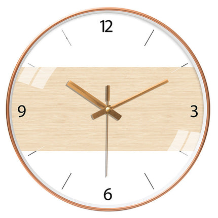 Reloj de pared de madera 30 cm