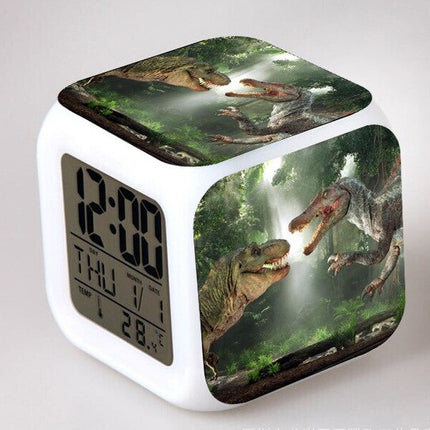 Despertador cubo digital infantil Jurassic Park