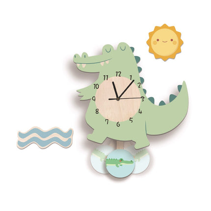 Reloj de pared infantil forma flamenco