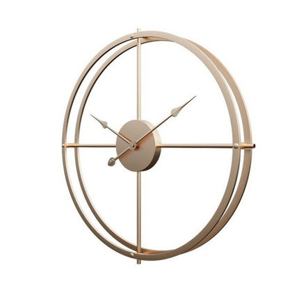 Reloj de pared metálico estilo escandinavo