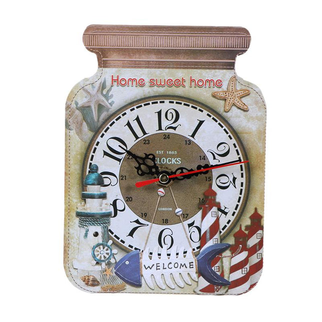 Reloj de pared cocina forma tarro