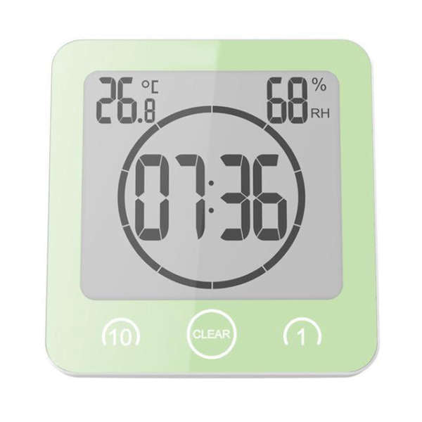 Reloj de ducha impermeable con cronómetro