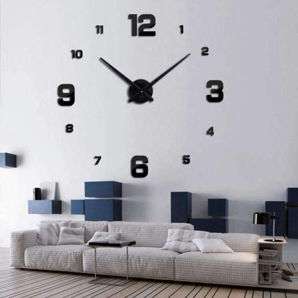 Reloj de pared adhesivo diseño moderno