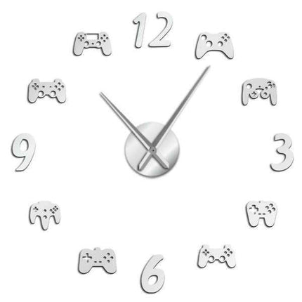 Reloj de pared 3D para gamers