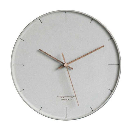 Reloj de pared diseño simple minimalista