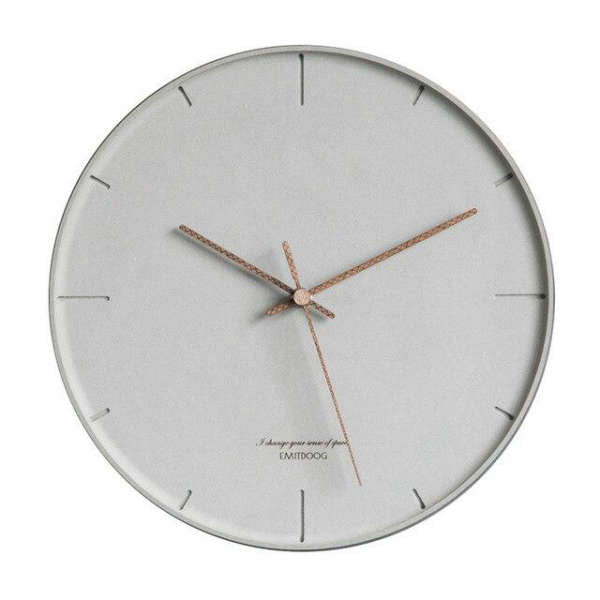 Reloj de pared diseño simple minimalista