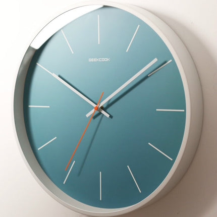 Reloj de pared nórdico moderno azul