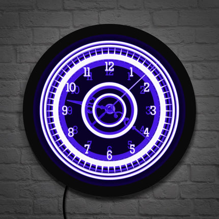 Reloj luminoso de pared para dormitorio