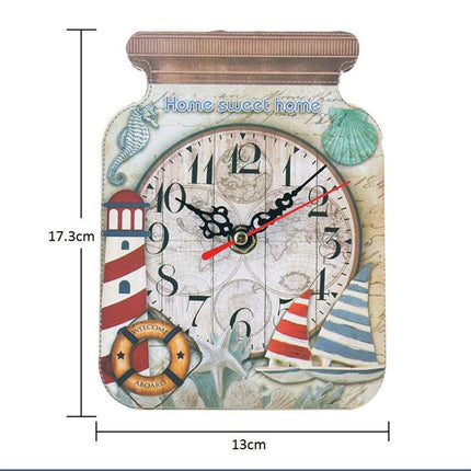 Reloj de pared cocina forma tarro