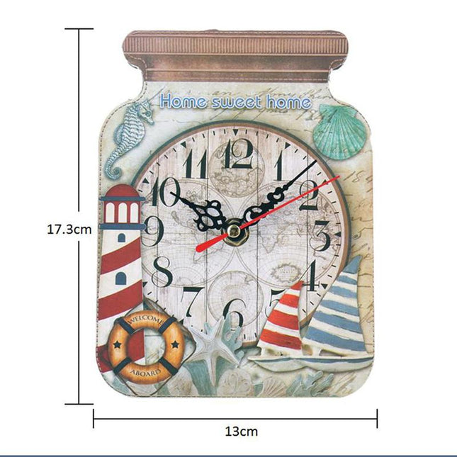 Reloj de pared cocina forma tarro