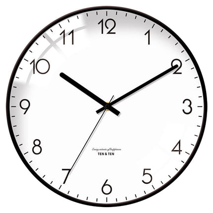Reloj de pared nórdico cristal abombado