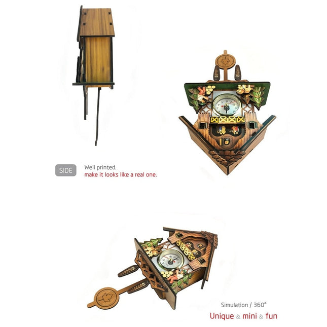 Reloj de cuco de madera diseño