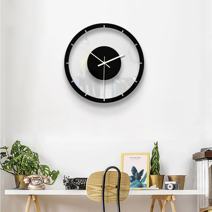 Reloj de pared moderno de acrílico