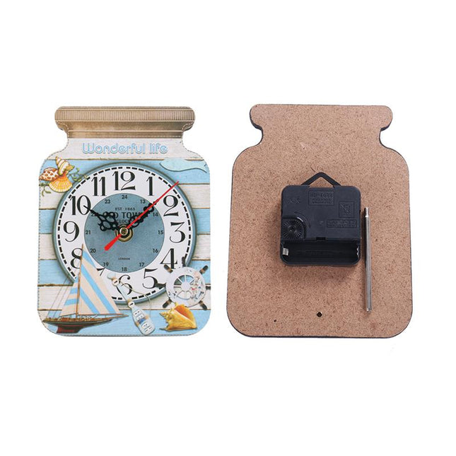 Reloj de pared cocina forma tarro
